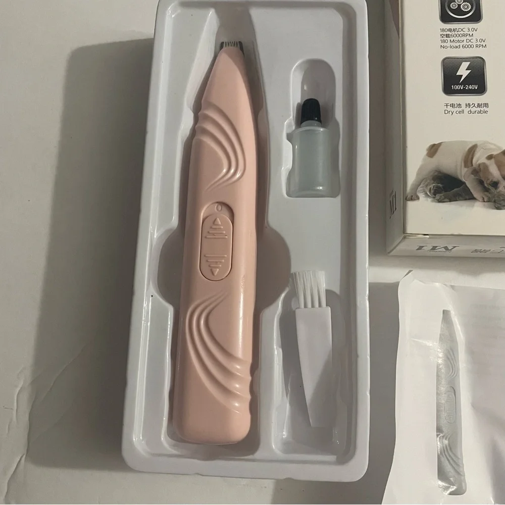 Cordless Pet Paw Trimmer for Small and Medium Pets